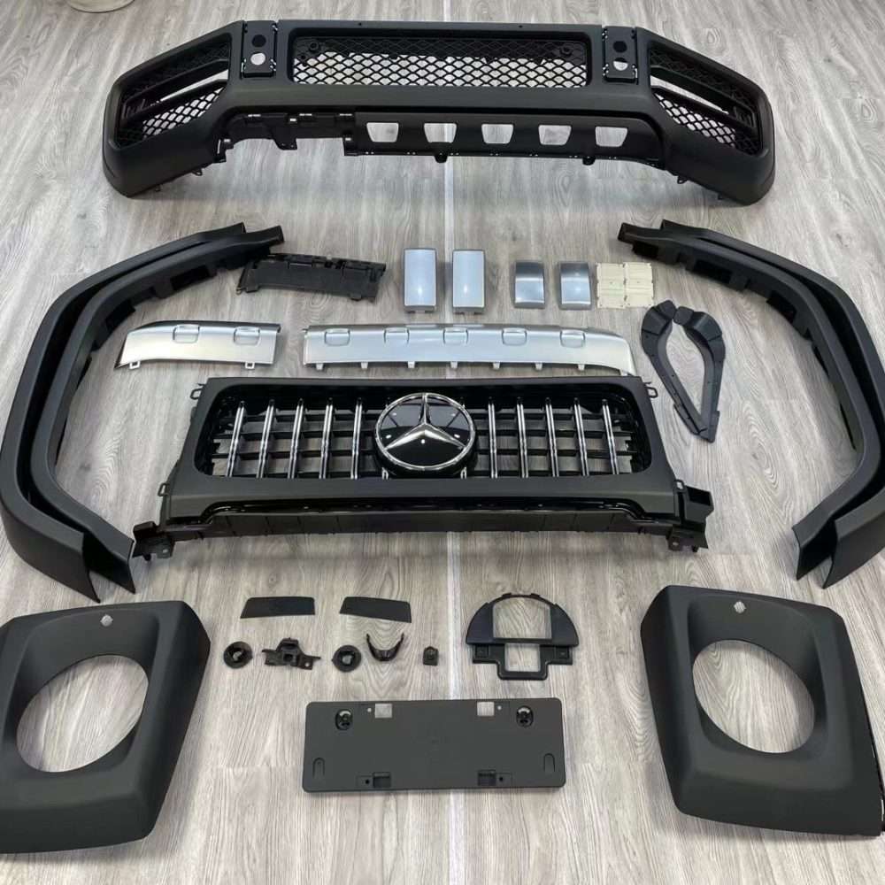 AMG Rear Bumper Retrofit for Mercedes Modification