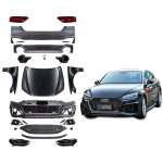 Audi A5 to RS5 Body Kit 2020-2024 Carbon Fiber Set