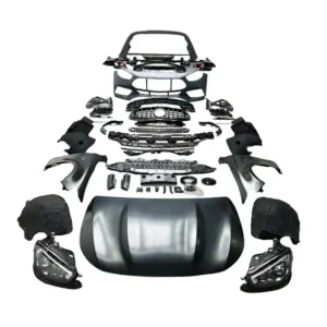 Benz E-Class W213 Maybach body kit [high-end customization] grille + front and rear bumper modification kit 2016-2023 original quality one-click upgrade luxury aura