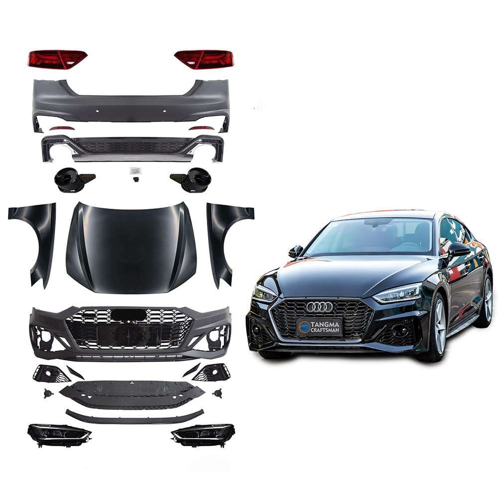 Audi A5 to RS5 Body Kit 2020-2024 Carbon Fiber Set