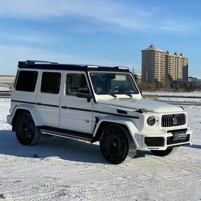 W464 Brabus G900 Kit 3D Scan Performance Body Parts for Benz G-Class W463 W464, Carbon Fiber Front Splitter, Rear Diffuser & Exhaust, 0 Cutting Fitment. - Image 6