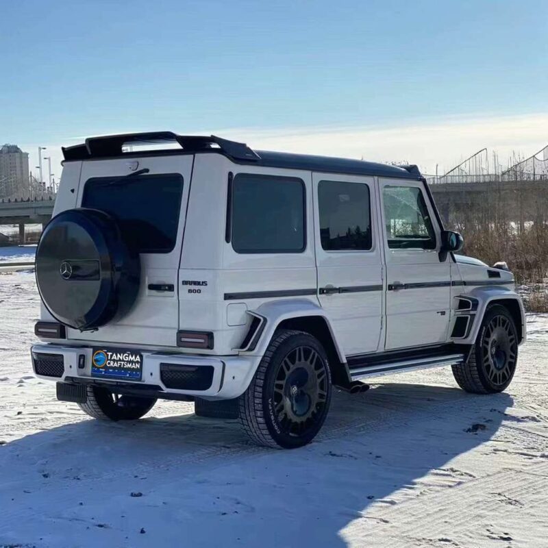 W464 Brabus G900 Kit 3D Scan Performance Body Parts for Benz G-Class W463 W464, Carbon Fiber Front Splitter, Rear Diffuser & Exhaust, 0 Cutting Fitment. - Image 8