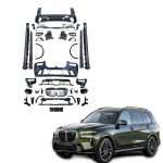 BMW X7 G07 LCI Body Kit: 2018-23 X7M Style PU Aero Parts