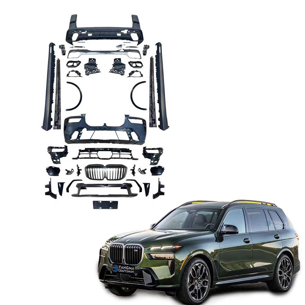 BMW X7 G07 LCI Body Kit: 2018-23 X7M Style PU Aero Parts