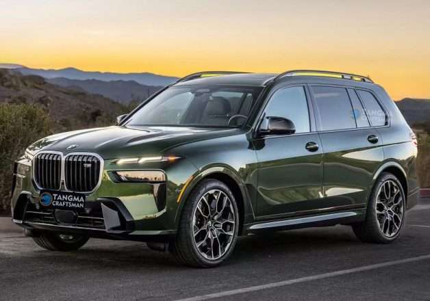 BMW X7 G07 LCI Body Kit: 2018-23 X7M Style PU Aero Parts