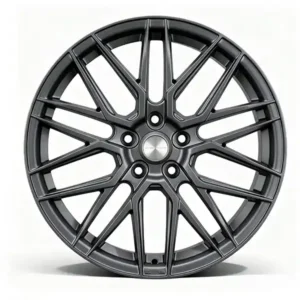 20 inch wheels with black and red concave rims