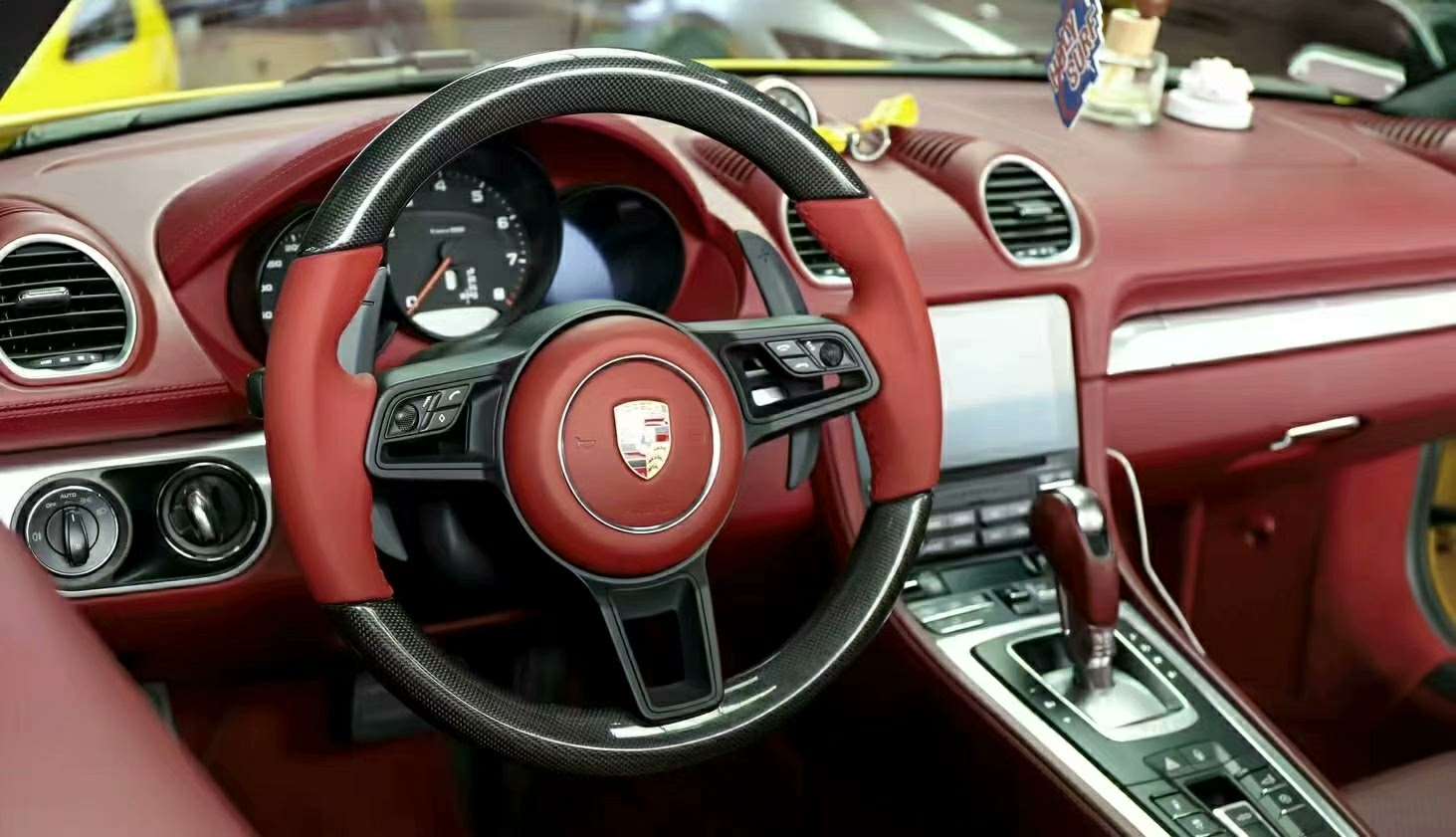 Porsche Carbon Steering Wheel