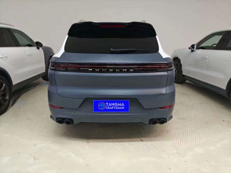 Porsche Cayenne modified 958 to 2024 body kit with 3D Laser-Engineered OEM fitment, Polymer Hybrid flares, and Turbine AirFlow™ design. Direct bolt-on. - Image 9