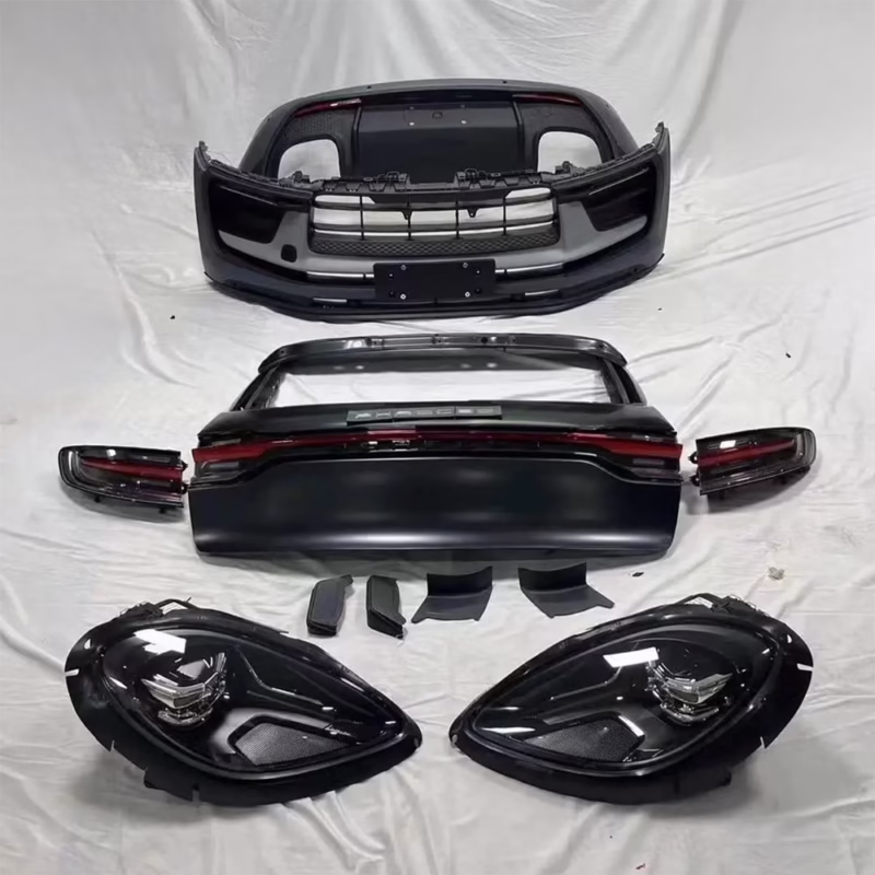 Porsche Macan modification 2023 body kit upgrade for 2012-2022 models, 3D scanning technology for precise fitment and professional aesthetic enhancement. - Image 2