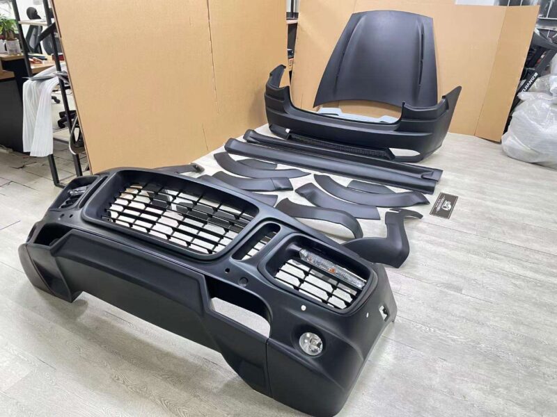 Porsche Cayenne modified 958 to 2024 body kit with 3D Laser-Engineered OEM fitment, Polymer Hybrid flares, and Turbine AirFlow™ design. Direct bolt-on. - Image 2