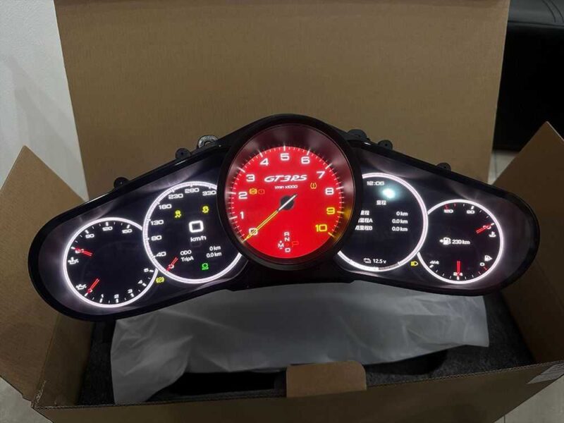 Porsche Cayenne dashboard replacement! 12.3-inch Full HD LCD