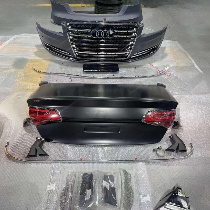 Audi A8 modified 11-18old S8 upgraded sports W12 modification kit Original Data 3D Scanning Accurate Adaptation - Image 2