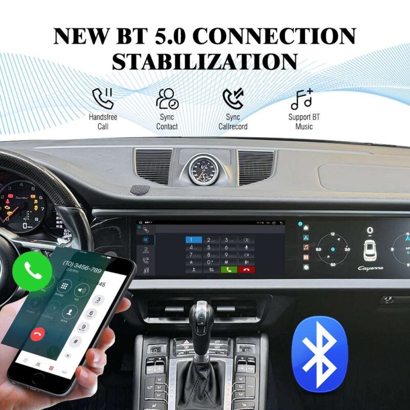 Porsche Macan dual screen 2014-17 upgraded new central control navigation HD screen - Image 6