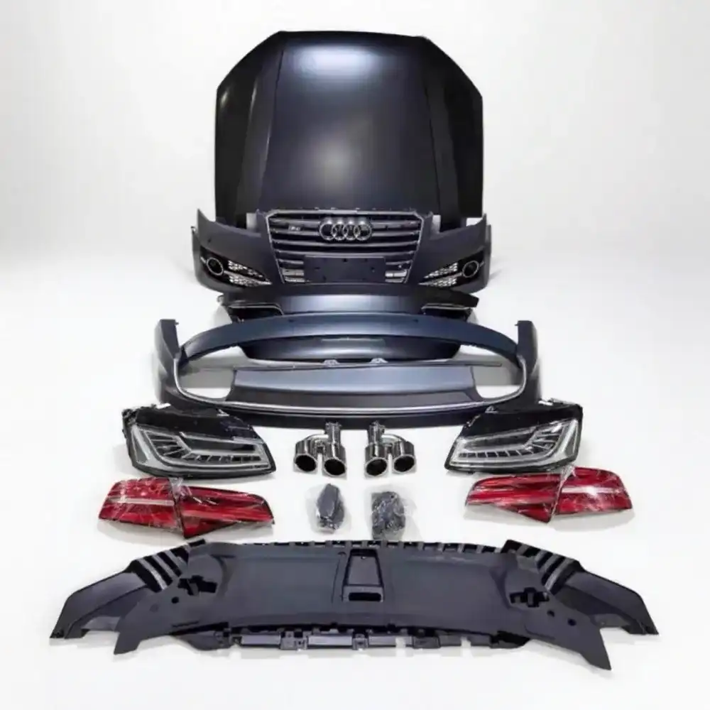 Audi A8 modified 11-18old S8 upgraded sports W12 modification kit Original Data 3D Scanning Accurate Adaptation