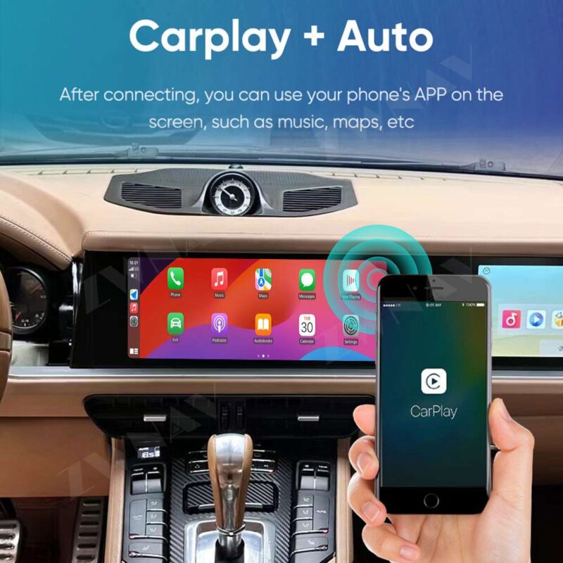 Porsche Cayenne Dual Screen Navigation Kit: 2010-17 HD GPS - Image 4