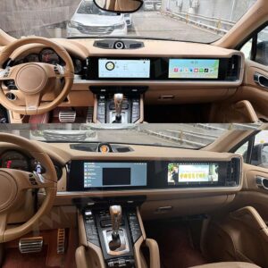 Porsche Cayenne HD display 2010-17 modified GPS navigation car dual screen