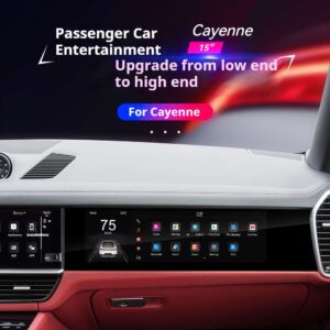 Porsche MACAN dual screen 14-17 models passenger entertainment HD 12.3 large screen