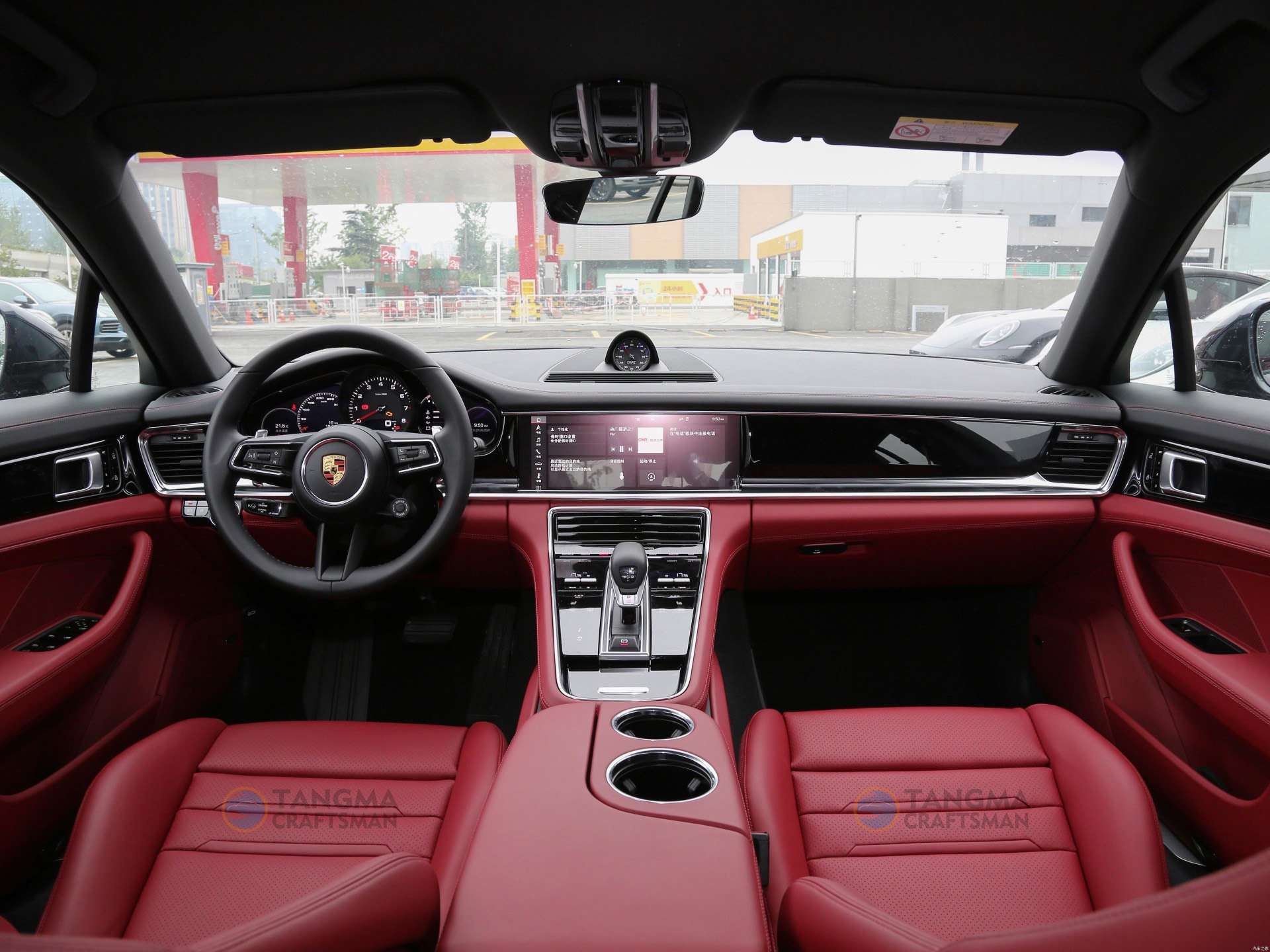 Porsche Cayenne interior upgraded