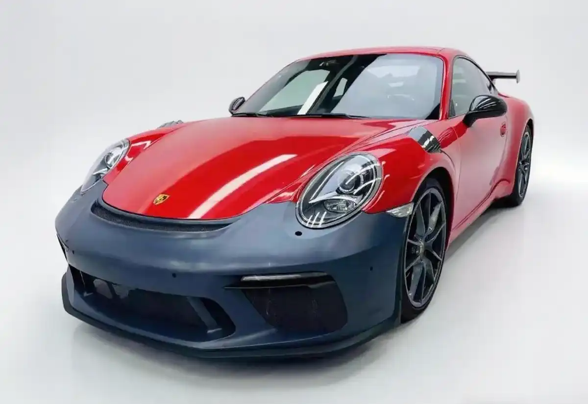 保时捷 970 至 971 套件 PP 材料前后保险杠侧裙