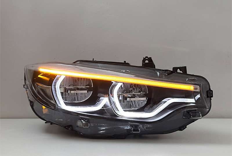 BMW headlights - LED upgrade path (1:1 image)