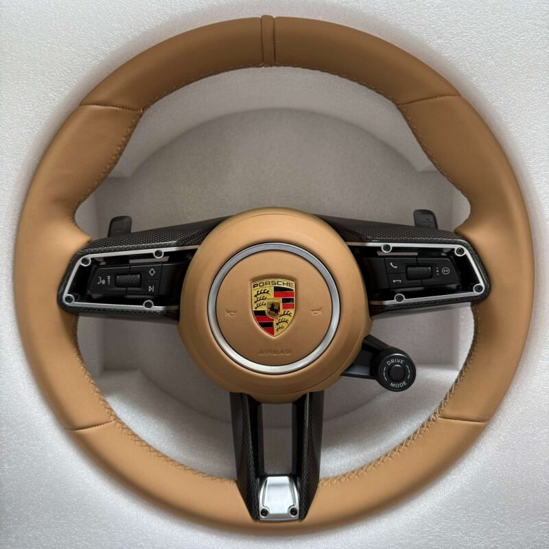 Porsche steering wheel new carbon fiber suitable for Cayenne Macan Panamera series modification - Image 3