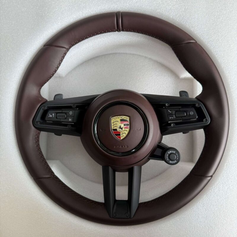 Porsche steering wheel new carbon fiber suitable for Cayenne Macan Panamera series modification - Image 4