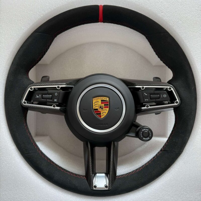 Porsche steering wheel new carbon fiber suitable for Cayenne Macan Panamera series modification - Image 5