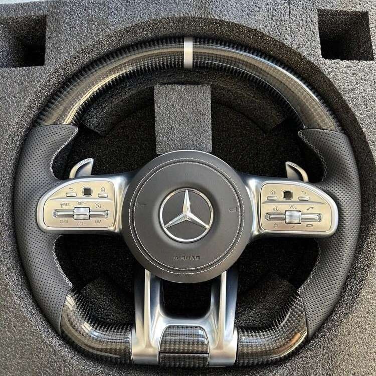 BENZ steering wheel upgrade - comfort features and heated wheel