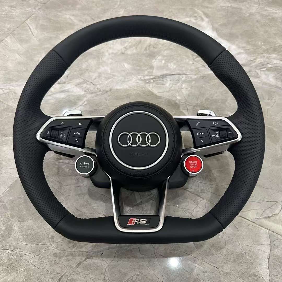 Audi carbon fiber steering wheel