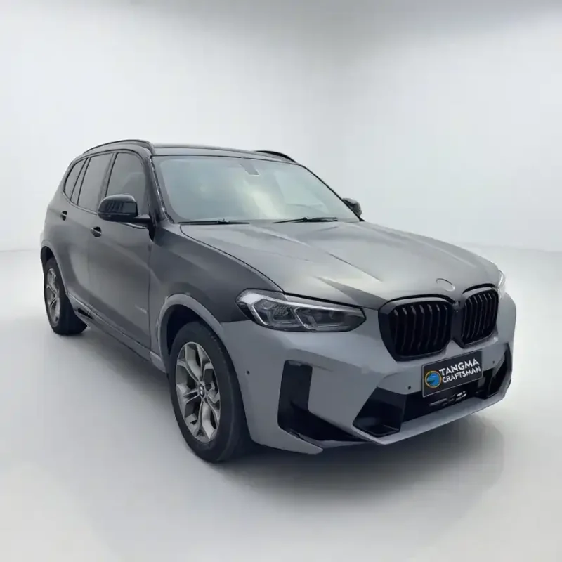 bmw x3 2010 modified F25 Upgrade X3M style large carbon fiber surrounds at the front and rear | 3D scanning original data adaptation | Aerodynamic dominant design | Original LCI year seamless coverage - Image 5