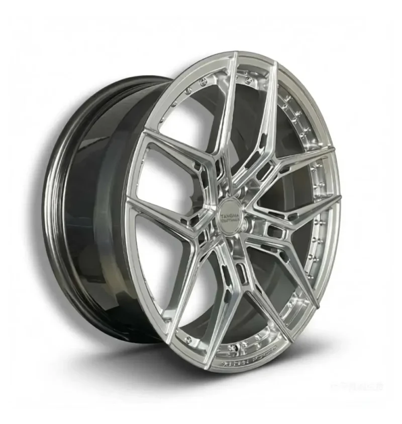 22 inch forged wheels Lightweight Alloy Rim for Trucks and SUVs – Matte Black/Gunmetal – JWL Certified - Image 2