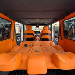 Benz G-Class interior modification w463 w464 G63 upgrade G900 [customized] package - first layer cowhide + carbon fiber trim + central control dual screen, original factory craftsmanship, enjoy the million-level luxury cabin