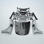 Porsche 991.2 upgrade kit GT3 RS carbon fiber hood + DRS adjustable rear wing | front and rear bumpers + matrix headlights + hood four-piece set | 3D scanning modification + original factory adaptation 2012-2016 models