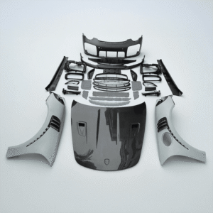 Porsche 991.2 upgrade kit GT3 RS carbon fiber hood + DRS adjustable rear wing | front and rear bumpers + matrix headlights + hood four-piece set | 3D scanning modification + original factory adaptation 2012-2016 models