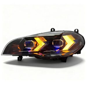 BMW X5 E70 headlight upgrade assembly
