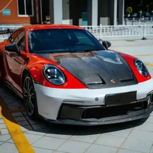Porsche 911 dry carbon fiber modification