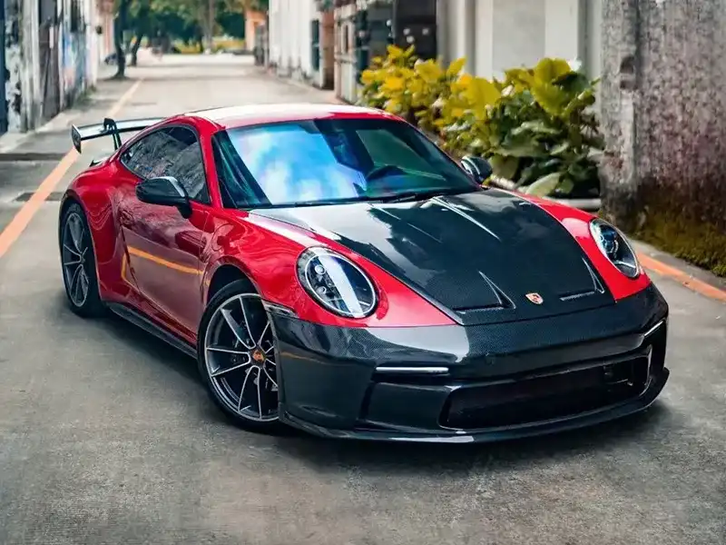 0Porsche 911 dry carbon fiber modification Porsche 911 dry carbon fiber modification