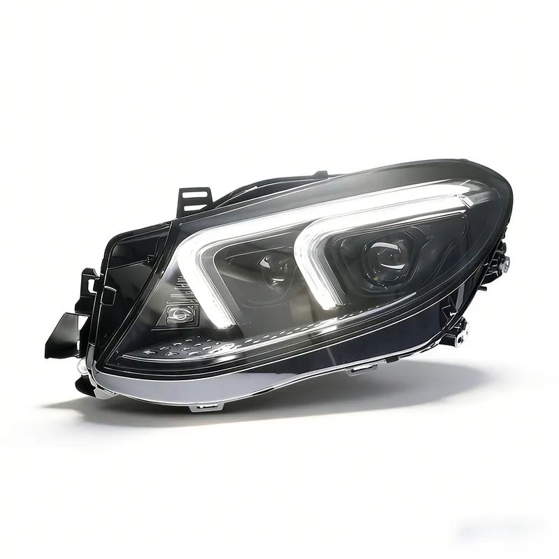15+ Mercedes GLE LED Headlight Assembly DRL Flowing