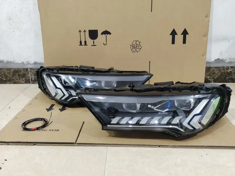 2020+ Audi Q7 Headlight Assembly Matrix LED Upgrade