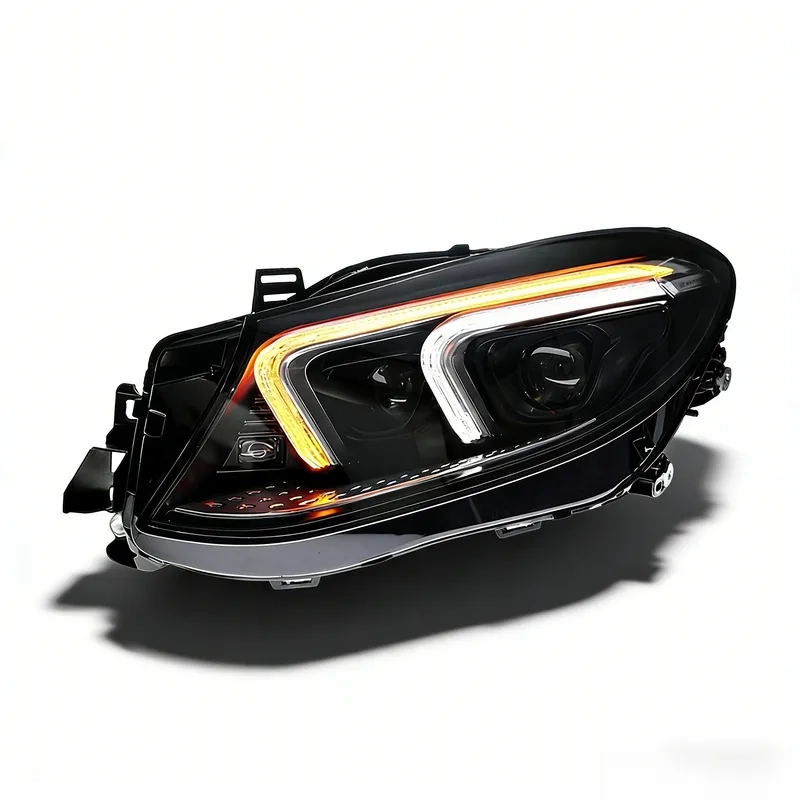 15+ Mercedes GLE LED Headlight Assembly DRL Flowing