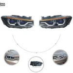 13+ BMW 3 Series GT LED Headlights F34 DRL Sequential upgrade. High-power lens & dynamic signals. Fits 2013-2020 BMW F34 GT for premium style/safety.