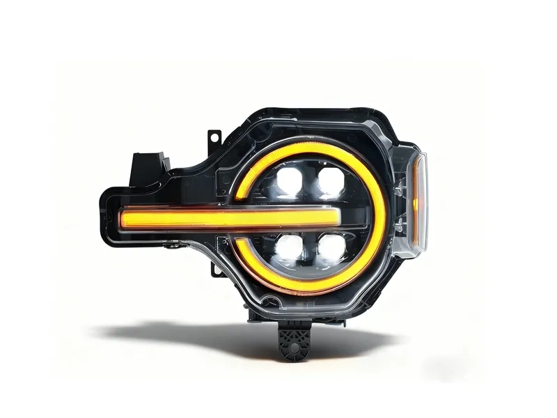 2021+ Ford Bronco LED Headlights Quad Lens DRL