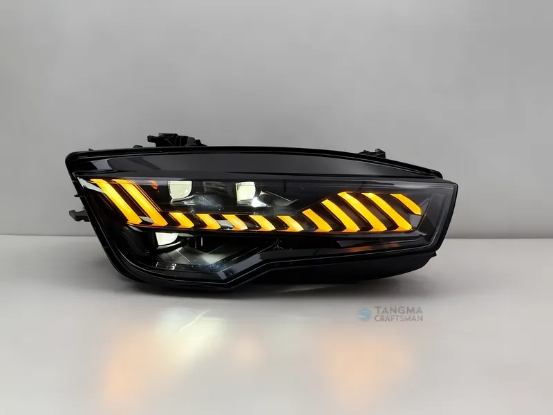 2011+ Audi A7 LED Headlights RS7 Style Sequential