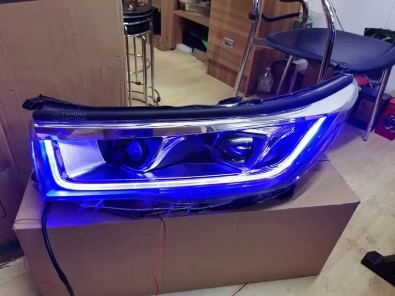 2015+ Toyota Highlander Headlights LED DRL Sequential