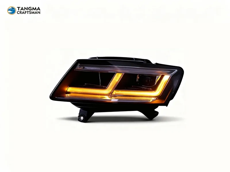 09+ Audi Q5 LED Headlights: Matrix DRL Q5L Style Upgrade - Image 5