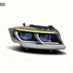 05+ BMW 3 Series E90 LED Headlights Sequential DRL