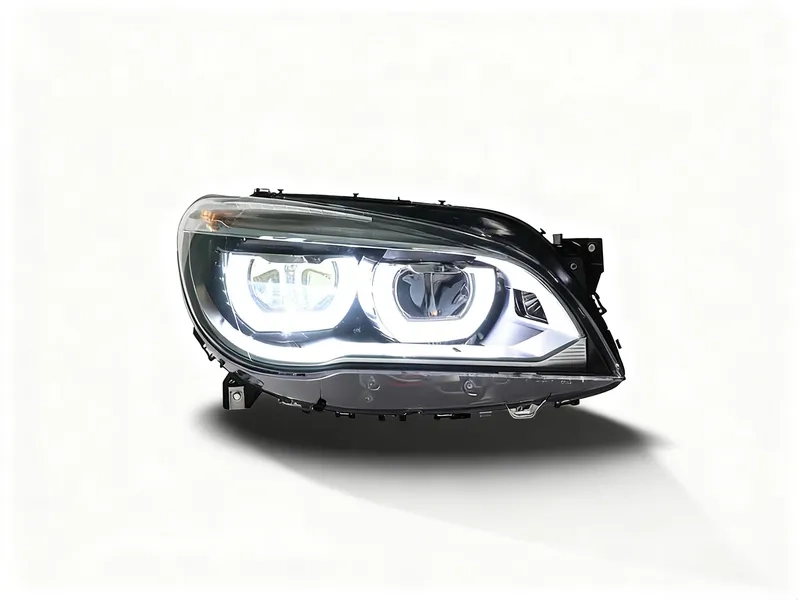 09+ BMW 7 Series LED Headlights F02 Upgrade DRL