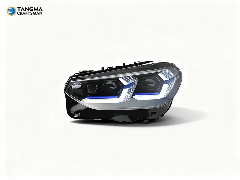 2018+ BMW X3 LED Headlight Assembly Blue DRL G08