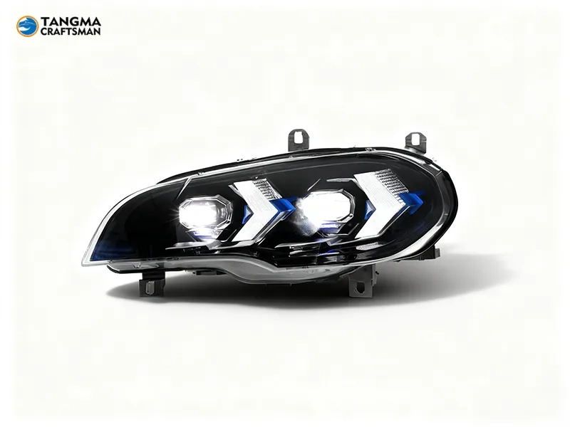 07+ BMW X5 LED Headlights E70 DRL Upgrade