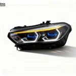 2019+ BMW X5 LED Laser Headlights Laser Spoon G05 G18 Fit